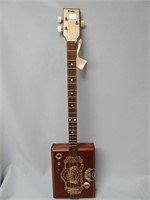 DB Custom cigar box guitar, 31" long,