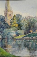 Stratford on Avon by Edith Smith, signed,