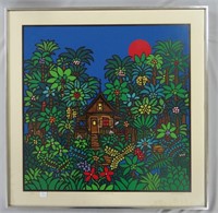 Jungle Hideaway by Edward Sokol, signed, titled,