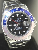 Gent's Oyster Date GMT Master (Pepsi) Rolex Watch