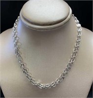 14kt White Gold 22" Rolo Necklace