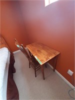 Wooden Chair And Desk