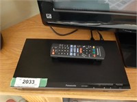 Panasonic Blu-ray Player And Remote