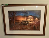 Sunset Scenic Photo, 39.5inches Long, 30inches