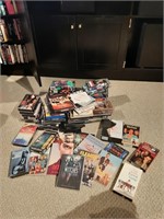 Dvd Lot With A Few Vhs