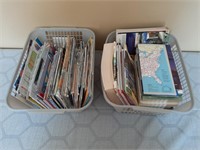 Boxes Of Maps And Tourist Guides