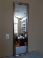 Tall Wall Mirror In Frame 15 1/4" X 51"