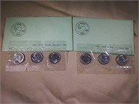 (6) SUSAN B. ANTHONY DOLLARS 1979 & 1980 P, D&S