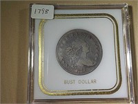 1798 DRAPED BUST DOLLAR (POINTED 9)