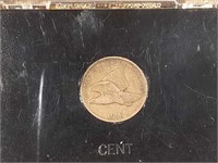 1858 FLYING EAGLE CENT  (SMALL LETTERS)