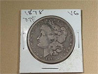 1878 MORGAN SILVER DOLLAR (7TF)