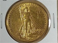 1910-S ST. GAUDEN'S $20 GOLD PIECE