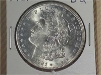 1921 MORGAN SILVER DOLLAR, RAW COIN