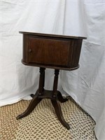 Antique smoking stand copper lined
One of the
