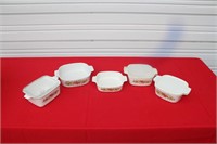 5 Pieces Corning Ware Dishes