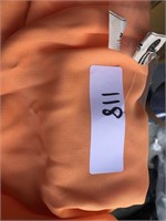 Orange Polyester Fabric