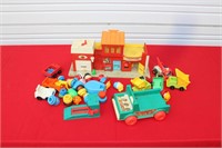 Fisher Price Fire Station and Misc. Pieces