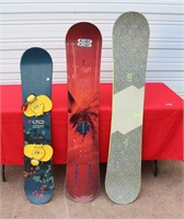 3 Snow Boards