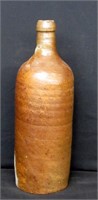 19th Century Wine Bottle Earthenware c1845