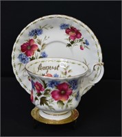Royal Albert "August" Tea Cup & Saucer