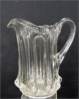 Early Pressed Glass Pitcher