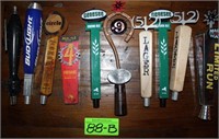 (10) Assort. Branded Beer Tap Handles