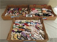 3 BOXES OF COLLECTIBLE SHOES - G/VG