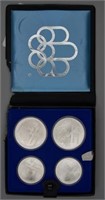 1976 Montreal Olympic Coin Set