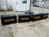 4 PANTHER RACING  ROLLING EQUIPMENT CABINETS