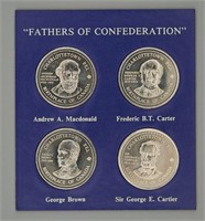 Fathers of Confederation Trade Dollars Series II
