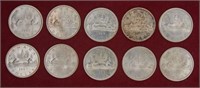 1965 Canadian Silver Dollars