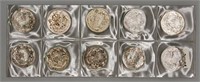 1941 - 1945 - 50 cent Canadian Coins
