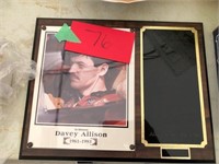 Davey Allison Memorial Plaque