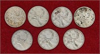 1949 Canadian Quarters