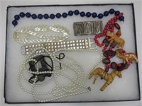 Lot of Costume Jewelry Necklaces & Bracelets