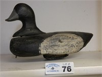 Early Wooden Duck Decoy