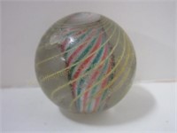 1 1/2" German Swirl Marble, Some Chips