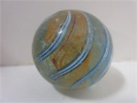 1 1/4" German Swirl Marble, Some Chips