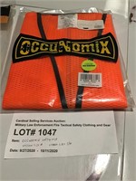 Set of 2 OccuNomix safety vest yellow and orange