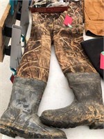 Red Head Brand Co. Camo Waders-  Size 14
