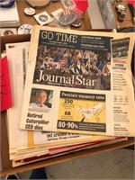 Journal Star Cubs World Series Newspapers- Flat
