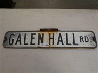 Galen Hall Rd. Street Sign
