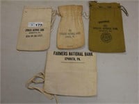 (2) Ephrata Bank Bags