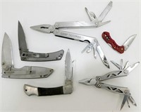 Lot of Pocket Knives & Pocket Utility Tools
