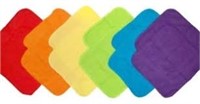 Bright Knit Terrycloth Washcloths For Baby, 12PK