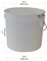 Argee RG503 3.5 gallon, White,