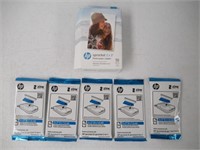 "As Is" HP ZINK 50-Pk Sticker Photo Paper for HP
