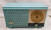 1950s Zenith Baby Blue Tabletop Tube Radio