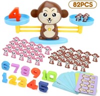 BeebeeRun Monkey Balance Math Games 82-Pc -