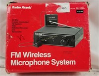 Radio Shack Fm Wireless Microphone System
